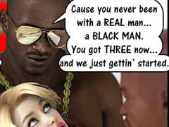 interracial sex cartoons